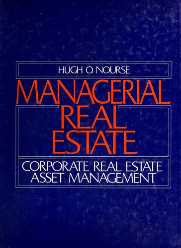 Cover for Managerial real estate