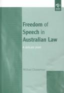 Cover for Freedom of speech in Australian law