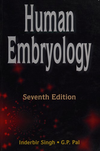 Cover for Human Embryyology