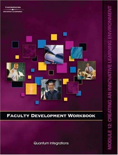 Cover for Faculty Development Companion Workbook Module 12: