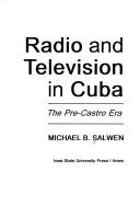 Cover for Radio and television in Cuba