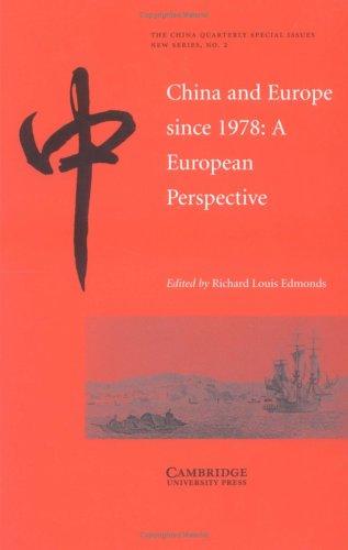 Cover for China and Europe since 1978