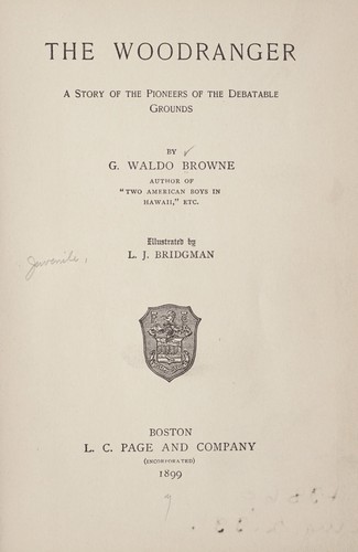 Cover for The woodranger