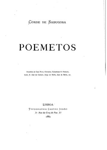 Cover for Poemetos