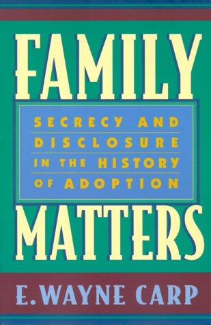 Cover for Family Matters