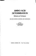 Cover for Amino Acid Determination