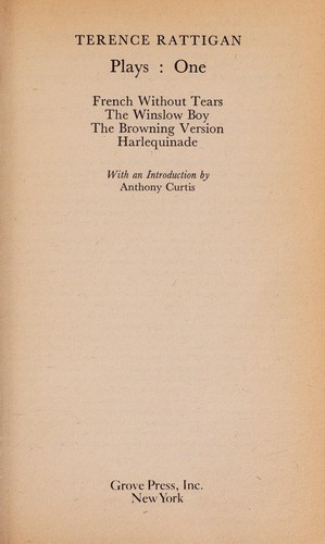 Cover for Plays