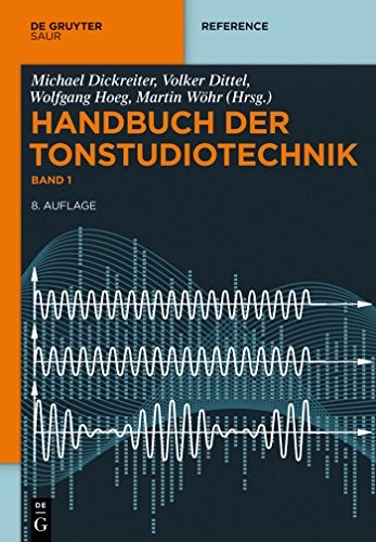 Cover for Handbuch der Tonstudiotechnik (German Edition)