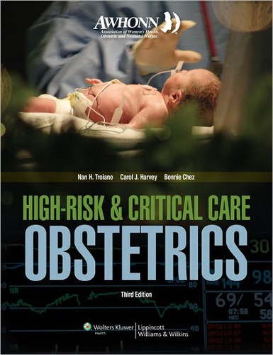 Cover for High-risk & critical care obstetrics