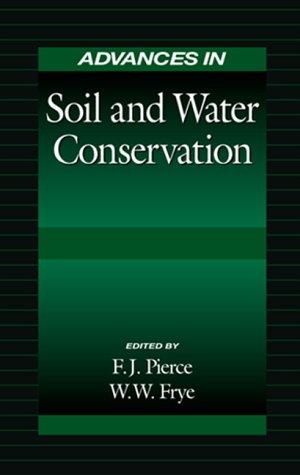 Cover for Advances in soil and water conservation