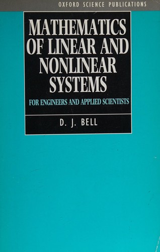 Cover for Mathematics of linear and nonlinear systems.