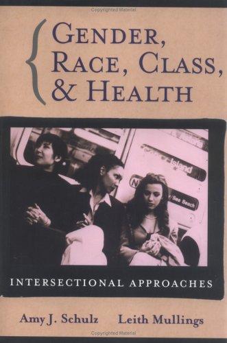 Cover for Gender, race, class, and health
