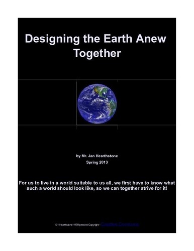 Cover for Designing the Earth Anew Together