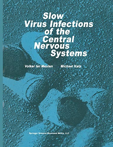 Cover for Slow Virus Infections of the Central Nervous System