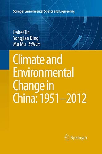 Cover for Climate and Environmental Change in China