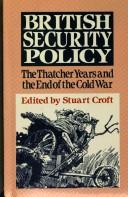 Cover for British Security Policy