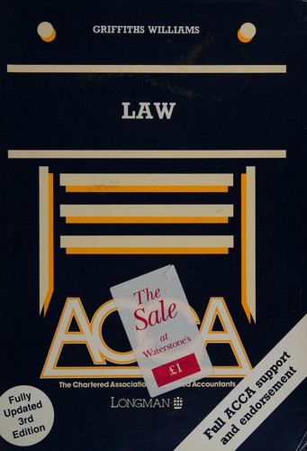 Cover for Chartered Association of Certified Accountants Law (ACCA)