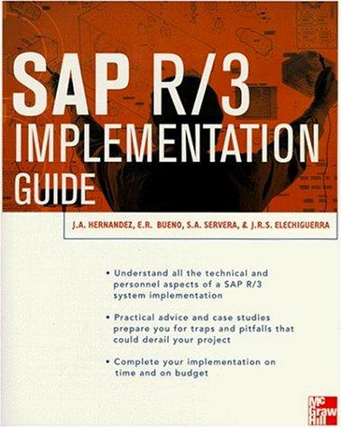 Cover for SAP R/3 implementation guide