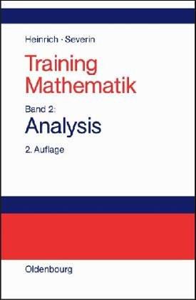 Cover for Training Mathematik, Bd.2, Analysis