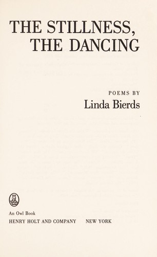 Cover for The stillness, the dancing