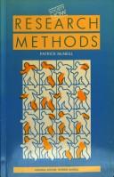 Cover for Research methods