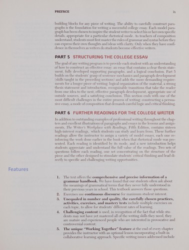 Cover for The writer's workplace with readings