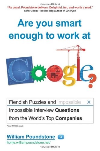 Cover for Are You Smart Enough to Work at Google?