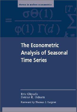 Cover for The Econometric Analysis of Seasonal Time Series (Themes in Modern Econometrics)
