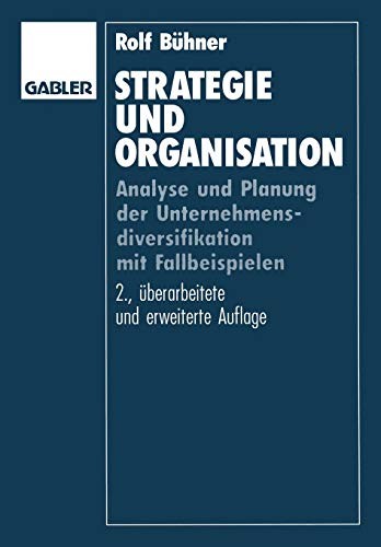 Cover for Strategie und Organisation