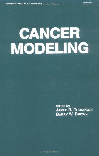 Cover for Cancer modeling