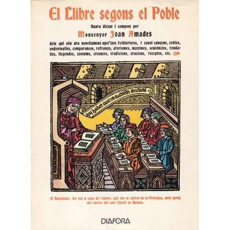 Cover for El llibre segons el poble