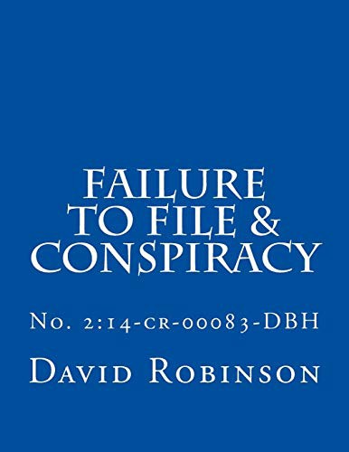 Cover for Failure to File & Conspiracy : United States vs. Messier & Robinson - No. 2