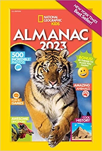 Cover for National Geographic Kids Almanac 2023 (US Edition)