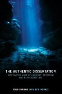 Cover for authentic dissertation
