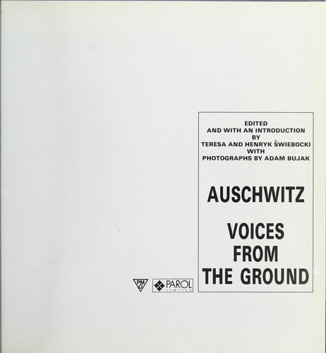 Cover for Auschwitz: voices from the ground