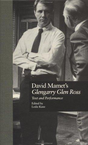 Cover for David Mamet's Glengarry Glen Ross