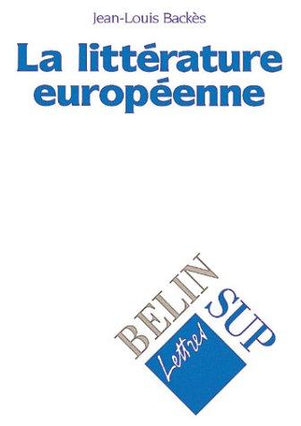 Cover for La littérature européenne