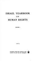 Cover for Israel Yearbook on Human Rights