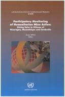 Cover for Participatory monitoring of humanitarian mine action