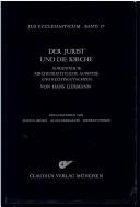 Cover for Der Jurist und die Kirche