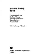 Cover for Nuclear Theory 1981