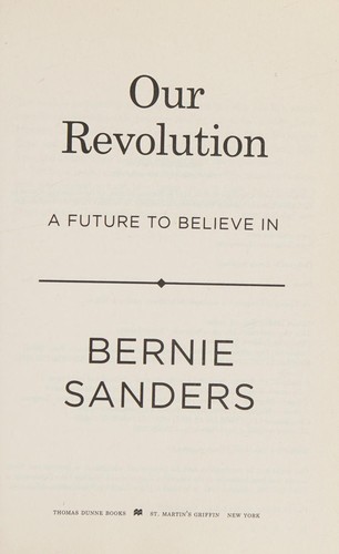 Cover for Our Revolution