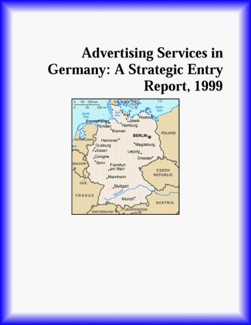 Cover for Advertising Services in Germany