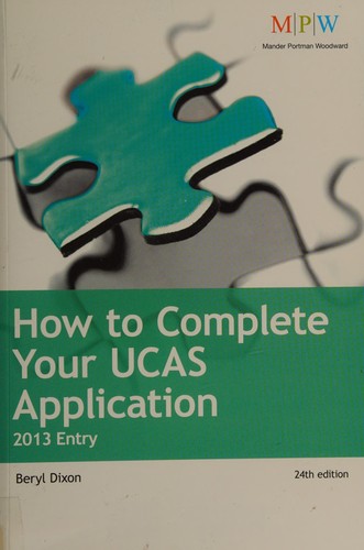 Cover for How to complete your UCAS application