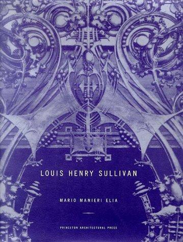 Cover for Louis Henry Sullivan