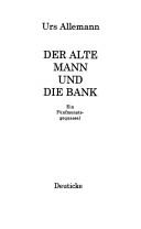 Cover for Der alte Mann und die Bank