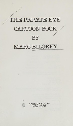 Cover for The Private Eye cartoon book