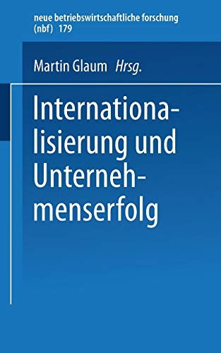 Cover for Internationalisierung und Unternehmenserfolg