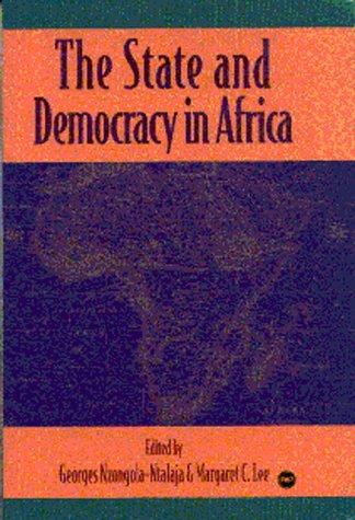 Cover for The state and democracy in Africa