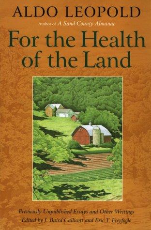 Cover for For the Health of the Land
